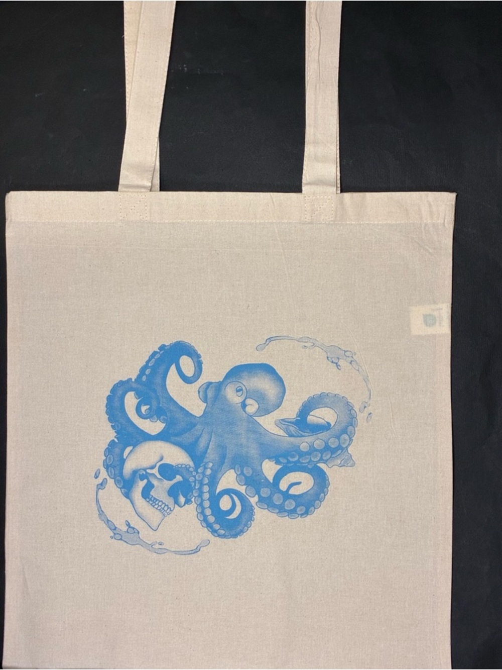 Custom Canvas Octopus Tote Bag